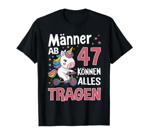 47. Geburtstag Mann Männer Ab 47 Jahre Lustiger Spruch T-Shirt 47. Geburtstag Mann Männer Ab 47 Jahre Lustiger Spruch T-Shirt von Geburtstag Geschenke für Männer zum 47. Geburtstag