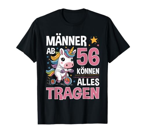 56. Geburtstag Mann Männer Ab 56 Jahre Lustiger Spruch T-Shirt von Geburtstag Geschenke für Männer zum 56. Geburtstag
