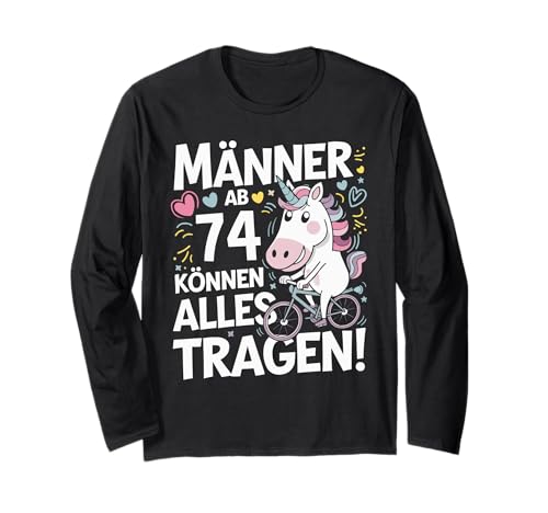74. Geburtstag Mann Männer Ab 74 Jahre Deko Lustig Geschenk Langarmshirt 74. Geburtstag Mann Männer Ab 74 Jahre Deko Lustig Geschenk Langarmshirt von Geburtstag Geschenke für Männer zum 74. Geburtstag