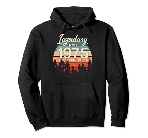 Party Lustig Damen und Herren Legendär seit 1975 Geburtsjahr Pullover Hoodie Party Lustig Damen und Herren Legendär seit 1975 Geburtsjahr Pullover Hoodie von Geburtstag Jahrgang 1975 Deko Geburtstagsgeschenk