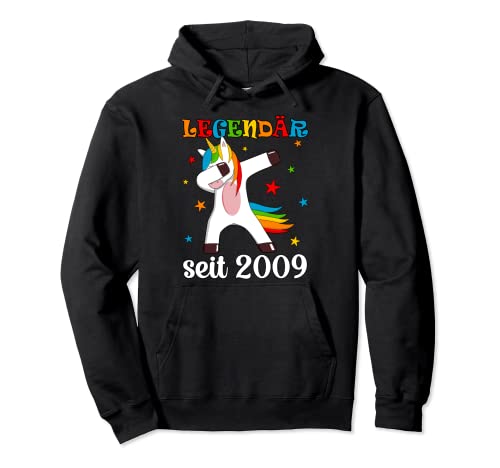 Legendär seit 2009 Mädchen Einhorn | 2009 geboren Geburtstag Pullover Hoodie Legendär seit 2009 Mädchen Einhorn | 2009 geboren Geburtstag Pullover Hoodie von Geburtstag Jahrgang 2009 Geschenke mit Unicorn