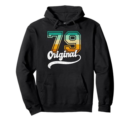 Jahrgang 1979 Damen Herren Vintage Klassik Original Pullover Hoodie Jahrgang 1979 Damen Herren Vintage Klassik Original Pullover Hoodie von Geburtstag Jahrgang geboren Geburtstagsgeschenk