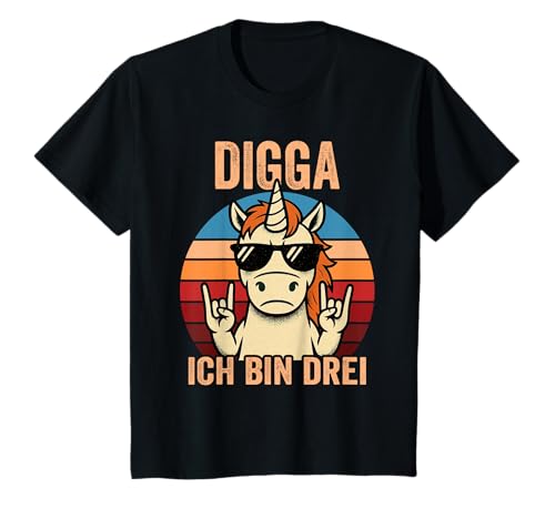 Kinder Digga Ich Bin Drei 3. Geburtstag Junge T-Shirt Kinder Digga Ich Bin Drei 3. Geburtstag Junge T-Shirt von Geburtstag Junge Geschenkeideen 3. Geburtstag