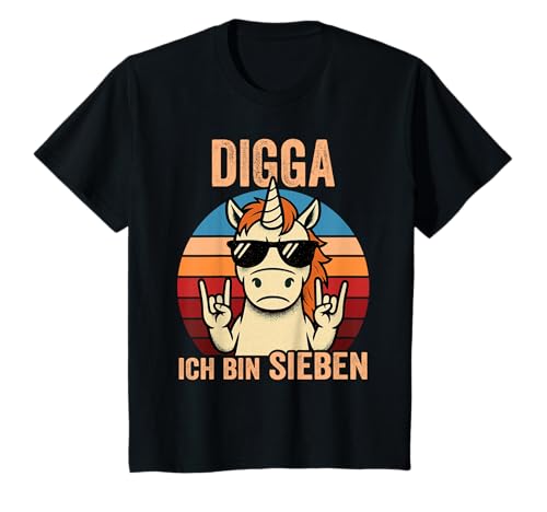 Kinder Digga Ich Bin Sieben 7. Geburtstag Junge T-Shirt Kinder Digga Ich Bin Sieben 7. Geburtstag Junge T-Shirt von Geburtstag Junge Geschenkeideen 7. Geburtstag