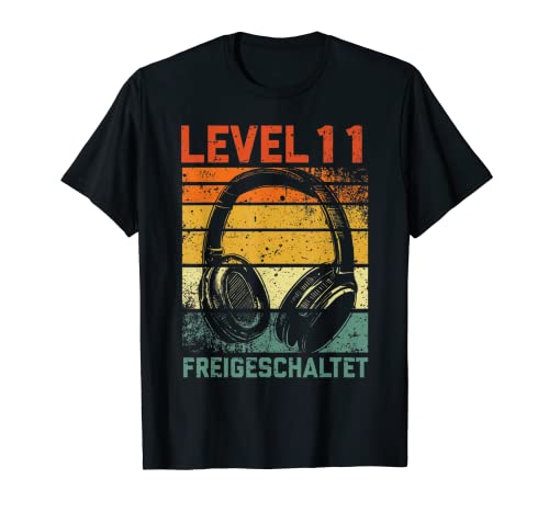 Kinder 11. Geburtstag Jungen Video Gamer Level 11 Unlocked T-Shirt Kinder 11. Geburtstag Jungen Video Gamer Level 11 Unlocked T-Shirt von Geburtstag Jungen Video Gamer Level 11 Unlocked