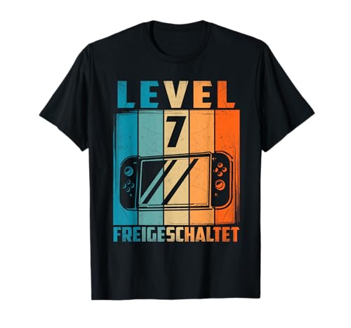 7. Geburtstag Freigeschaltet Jungen 7 Jahre Zocken Gamer T-Shirt 7. Geburtstag Freigeschaltet Jungen 7 Jahre Zocken Gamer T-Shirt von Geburtstag Jungen