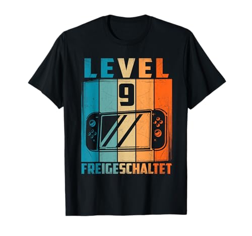 9. Geburtstag Freigeschaltet Jungen 9 Jahre Zocken Gamer T-Shirt 9. Geburtstag Freigeschaltet Jungen 9 Jahre Zocken Gamer T-Shirt von Geburtstag Jungen