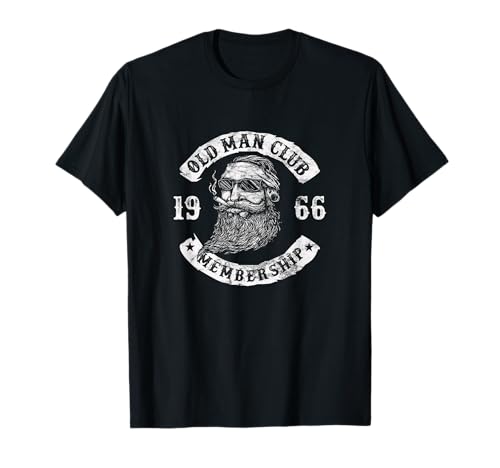 Geburtstag 1966 Herren Damen Original Old Man Club Member T-Shirt Geburtstag 1966 Herren Damen Original Old Man Club Member T-Shirt von Geburtstag Lustiger Spruch lebende Legende