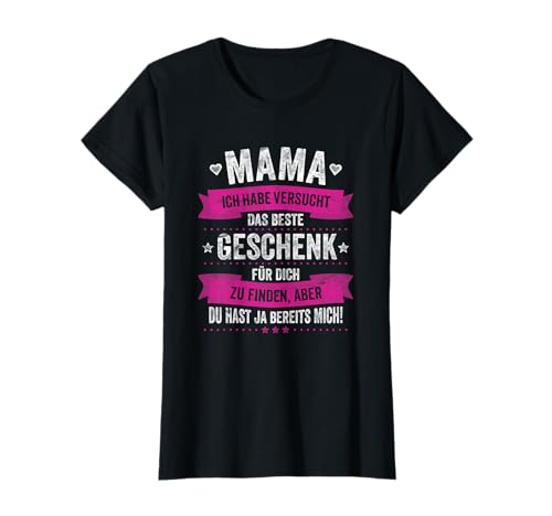 Mutter Geburtstag Muttertag Kinder Tochter Sohn Beste Mama T-Shirt Mutter Geburtstag Muttertag Kinder Tochter Sohn Beste Mama T-Shirt von Geburtstag Mama Geschenk Muttertagsgeschenk