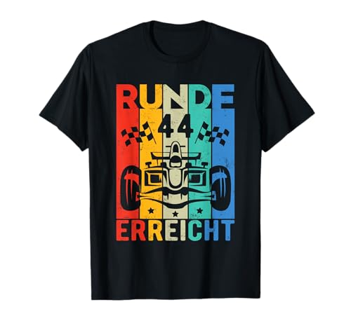 44 Geburtstag Herren Damen Rennwagen Rennsport Motorsport T-Shirt 44 Geburtstag Herren Damen Rennwagen Rennsport Motorsport T-Shirt von Geburtstag T-Shirt Geschenk für Männer & Frauen