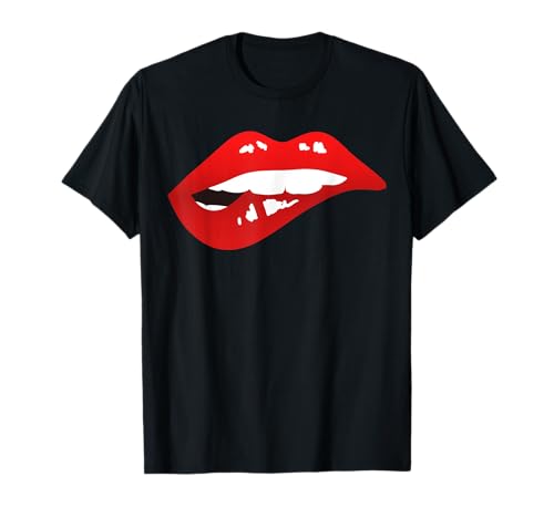 Rote Lippen Kussmund Teenager Mädchen Geburtstag Geschenk T-Shirt Rote Lippen Kussmund Teenager Mädchen Geburtstag Geschenk T-Shirt von Geburtstag Teenager Mädchen Tochter Geschenkidee