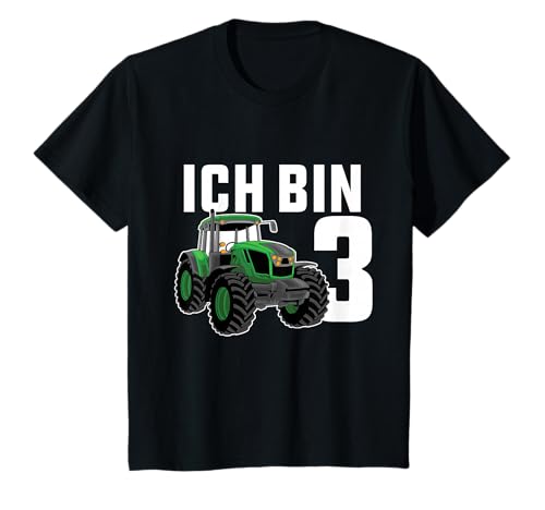 Traktor 3 Geburtstag Jungen 3 Jahre Trecker Farmer T-Shirt Traktor 3 Geburtstag Jungen 3 Jahre Trecker Farmer T-Shirt von Geburtstag Traktor Trecker 3 Jahre