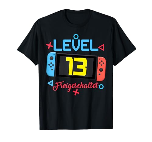 13th Birthday Gifts Boy Level 13 Freigeschaltet 2010 Gift T-Shirt 13th Birthday Gifts Boy Level 13 Freigeschaltet 2010 Gift T-Shirt von Geburtstag für Jungen und Mädchen