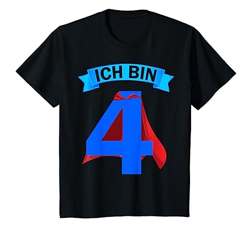 Kinder 4th Birthday Boy Gifts Idea Outfit Ich Bin Schon 9 T-Shirt von Geburtstag shirts für Jungen und Mädchen