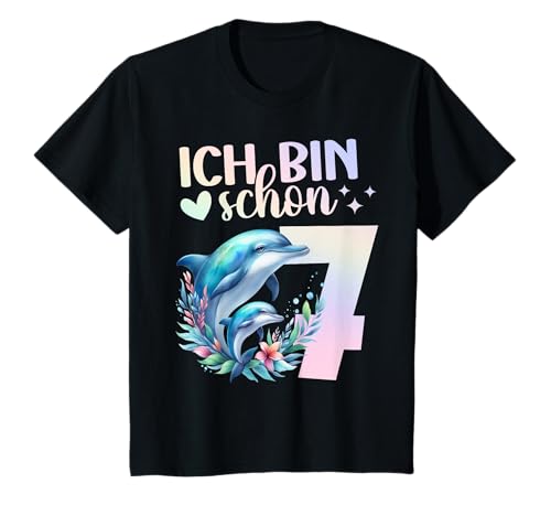 Kinder Geburtstag 7 Delphin Mädchen Sieben 7 Jahre Unterwasserwelt T-Shirt Kinder Geburtstag 7 Delphin Mädchen Sieben 7 Jahre Unterwasserwelt T-Shirt von Geburtstage Delphin Party Unterwasserwelt