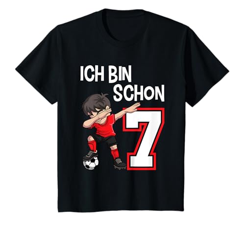 7. Geburtstag Fussball Jungen 7 Jahre Fußballer Geschenk T-Shirt 7. Geburtstag Fussball Jungen 7 Jahre Fußballer Geschenk T-Shirt von Geburtstags Fussball Design für Jungen & Mädchen