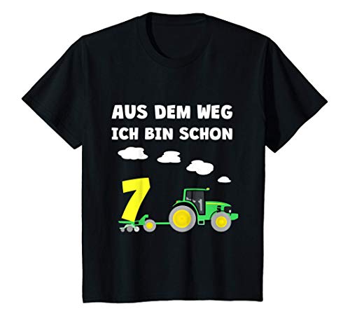 Kinder Kinder 7. Geburtstag Ich bin schon 7 Jahre Traktor Trecker T-Shirt Kinder Kinder 7. Geburtstag Ich bin schon 7 Jahre Traktor Trecker T-Shirt von Geburtstags Kinder Traktor Design für Jungen &