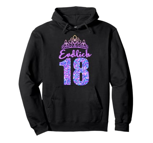 Geschenk zum 18. Geburtstag für Mädchen zum 18. Geburtstag Pullover Hoodie Geschenk zum 18. Geburtstag für Mädchen zum 18. Geburtstag Pullover Hoodie von Geburtstagsgeschenk 18 Jahre Geschenkidee
