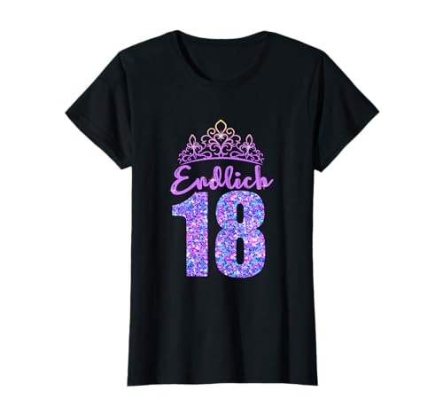 Damen Geschenk zum 18. Geburtstag für Mädchen zum 18. Geburtstag T-Shirt Damen Geschenk zum 18. Geburtstag für Mädchen zum 18. Geburtstag T-Shirt von Geburtstagsgeschenk 18 Jahre Geschenkidee