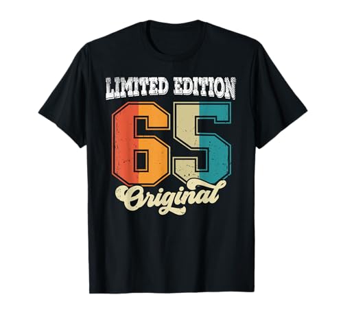 Geburtstagsgeschenk 1965 Limited Edition 1965 T-Shirt Schwarz Crew Neck Klassisch Unisex-Jugendliche Damen EU S Small Crew-Ausschnitt Kurzarm 16 19 inches Alle 1 Count 0 non_stretchable Frauen T-Shirt Geburtstagsgeschenk 1965 Limited Edition 1965 T-Shirt Schwarz Crew Neck Klassisch Unisex-Jugendliche Damen EU S Small Crew-Ausschnitt Kurzarm 16 19 inches Alle 1 Count 0 non_stretchable Frauen T-Shirt von Geburtstagsgeschenk 1965