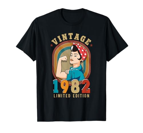 1982 Frauen Limited Edition Geburtstag T-Shirt 1982 Frauen Limited Edition Geburtstag T-Shirt von Geburtstagsgeschenk 1982