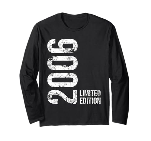 19. Geburtstag Junge Mädchen 19 Jahre 2006 Geschenkidee Langarmshirt von Geburtstag Geschenke 2006 19 Jahre Jungen Mädchen