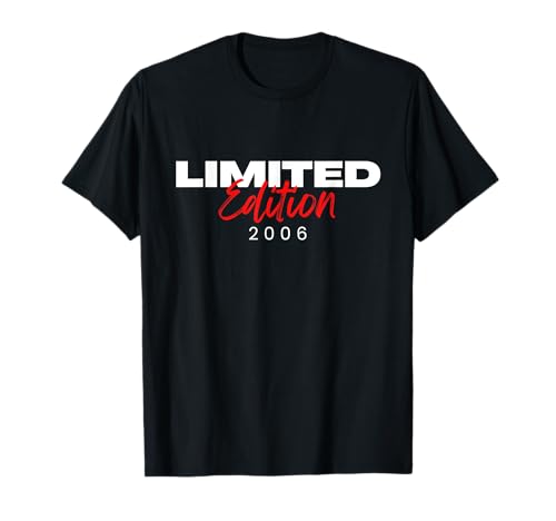 18. Geburtstag Junge Mädchen 18 Jahre 2006 Lustiges Geschenk T-Shirt 18. Geburtstag Junge Mädchen 18 Jahre 2006 Lustiges Geschenk T-Shirt von Geburtstagsgeschenk 2006 Damen Herren Geschenkidee