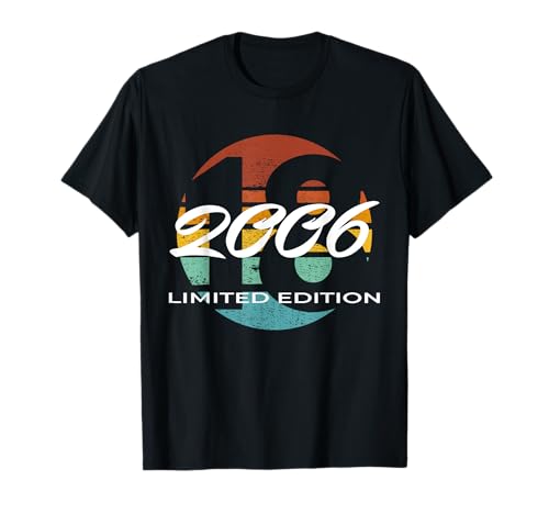 18. Geburtstag Junge Mädchen 18 Jahre 2006 Jahrgang T-Shirt 18. Geburtstag Junge Mädchen 18 Jahre 2006 Jahrgang T-Shirt von Geburtstagsgeschenk 2006 Jahrgang Jungen Mädchen