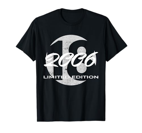 18. Geburtstag Junge Mädchen 18 Jahre 2006 Jahrgang T-Shirt 18. Geburtstag Junge Mädchen 18 Jahre 2006 Jahrgang T-Shirt von Geburtstagsgeschenk 2006 Jahrgang Jungen Mädchen