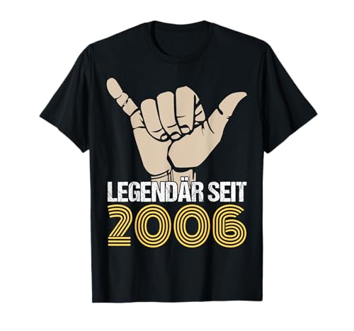 19. Geburtstag Junge Mädchen 19 Jahre 2006 Lustig Geschenk T-Shirt 19. Geburtstag Junge Mädchen 19 Jahre 2006 Lustig Geschenk T-Shirt von T-Shirt 19. Geburtstag Herren Damen 19 Jahre Deko