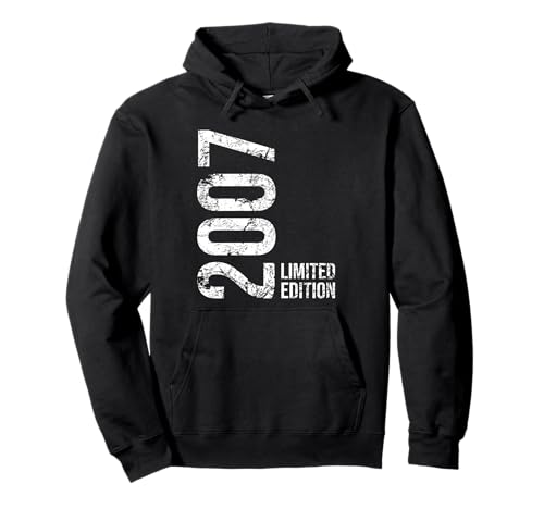 18. Geburtstag Junge Mädchen 18 Jahre 2007 Geschenkidee Pullover Hoodie von Geburtstag Geschenke 2007 18 Jahre Jungen Mädchen
