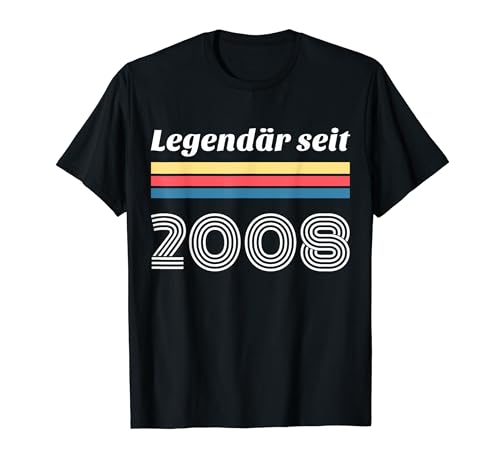 16. Geburtstag Junge Mädchen 16 Jahre 2008 Lustig Geschenk T-Shirt von 16. Geburtstag Mädchen 16. Geburtstag Deko Junge