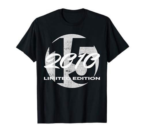 15. Geburtstag Mädchen Junge 15 Jahre 2010 Jahrgang T-Shirt von Geburtstagsgeschenk 2010 Jahrgang Jungen Mädchen