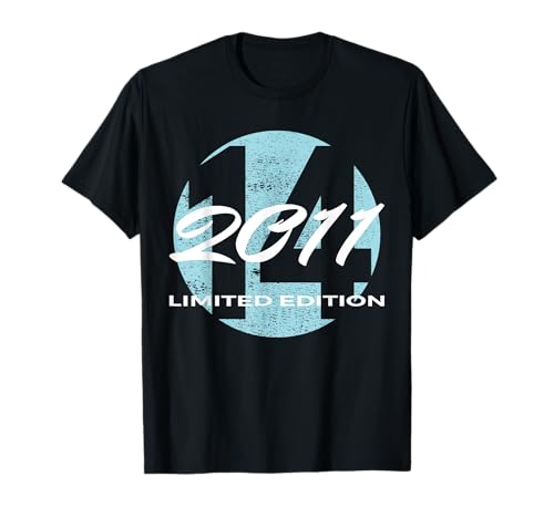 14. Geburtstag Mädchen Junge 14 Jahre 2011 Jahrgang T-Shirt von Geburtstagsgeschenk 2011 Jahrgang Jungen Mädchen