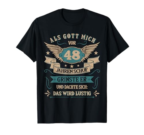 48. Geburtstag Frauen Männer 48 Jahre Geburtstagsgeschenk T-Shirt 48. Geburtstag Frauen Männer 48 Jahre Geburtstagsgeschenk T-Shirt von Geburtstagsgeschenk 48 Jahre Herren Damen Geschenk