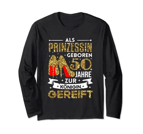 50. Geburtstag Frau 50 Jahre Frauen Party Fun Spruch Damen Langarmshirt 50. Geburtstag Frau 50 Jahre Frauen Party Fun Spruch Damen Langarmshirt von Geburtstagsgeschenk 50 Frau 50 Jahre Geburtstag