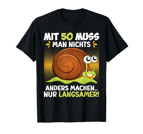 50 Jahre MIT 50 MUSS MAN NICHTS ANDERS MACHEN Geburtstags T-Shirt 50 Jahre MIT 50 MUSS MAN NICHTS ANDERS MACHEN Geburtstags T-Shirt von Geburtstagsgeschenk 50. Geburtstag Party 50 Jahre