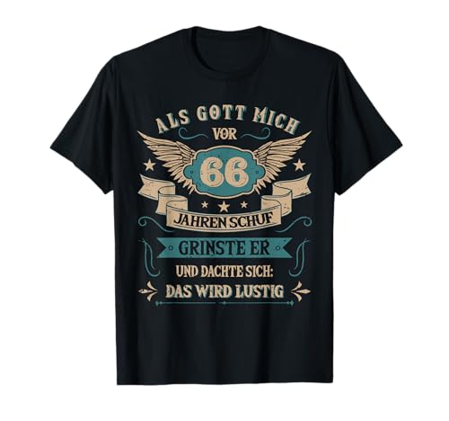 66. Geburtstag Frauen Männer 66 Jahre Geburtstagsgeschenk T-Shirt 66. Geburtstag Frauen Männer 66 Jahre Geburtstagsgeschenk T-Shirt von Geburtstagsgeschenk 66 Jahre Herren Damen Geschenk