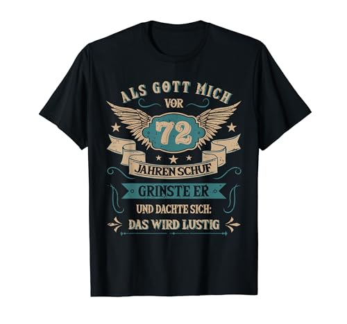 72. Geburtstag Frauen Männer 72 Jahre Geburtstagsgeschenk T-Shirt 72. Geburtstag Frauen Männer 72 Jahre Geburtstagsgeschenk T-Shirt von Geburtstagsgeschenk 72 Jahre Herren Damen Geschenk