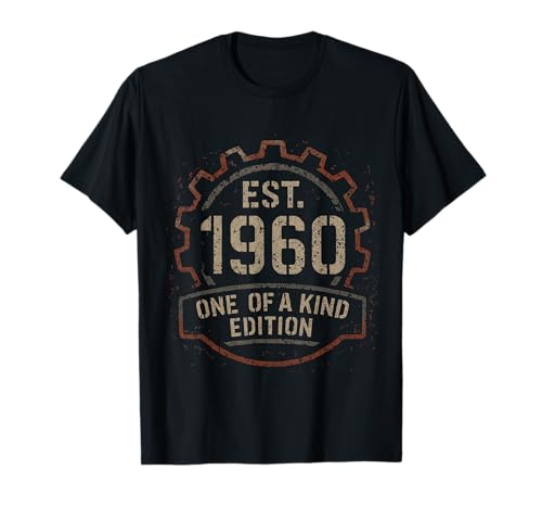 One Of A kind Edition Born In 1960 T-Shirt von Geburtstagsgeschenk Damen Herren 1960 Geschenkidee