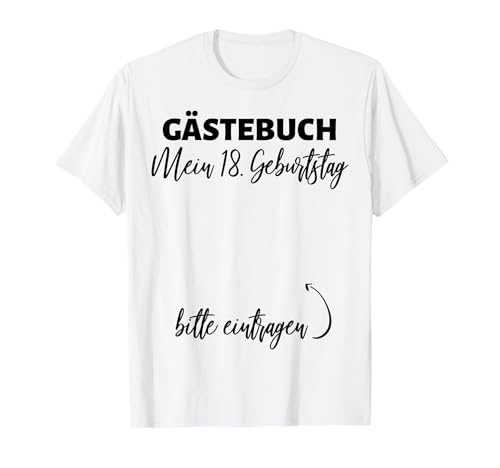 18. Geburtstag Junge Mädchen 18 Jahre 2007 Lustig Geschenk T-Shirt von T-Shirt 18. Geburtstag Junge Mädchen 18 Jahre Deko