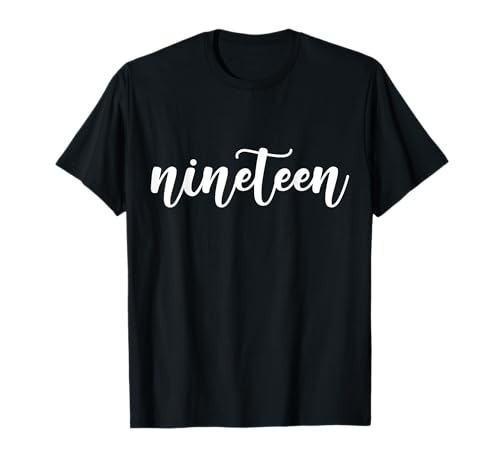 19. Geburtstag Junge Mädchen 19 Jahre 2006 Lustig Geschenk T-Shirt von T-Shirt 19. Geburtstag Herren Damen 19 Jahre Deko