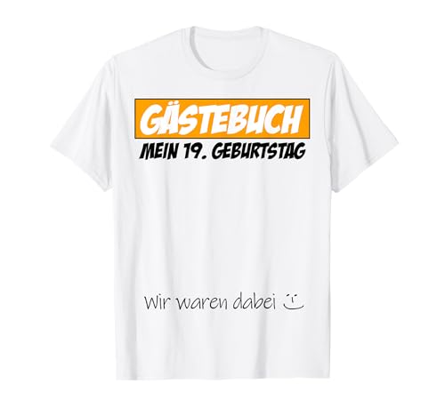 19. Geburtstag Junge Mädchen 19 Jahre 2006 Lustig Geschenk T-Shirt von T-Shirt 19. Geburtstag Herren Damen 19 Jahre Deko