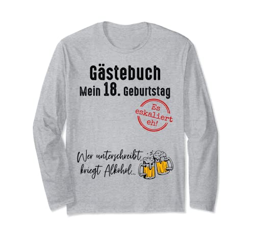 18. Geburtstag Junge Mädchen 18 Jahre 2006 Lustig Geschenk Langarmshirt von Geburtstagsgeschenk Damen Herren 2006 Geschenkidee