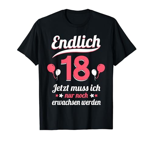 18. Geburtstag Junge Mädchen 18 Jahre 2006 Lustig Geschenk T-Shirt von Geburtstagsgeschenk Damen Herren 2006 Geschenkidee