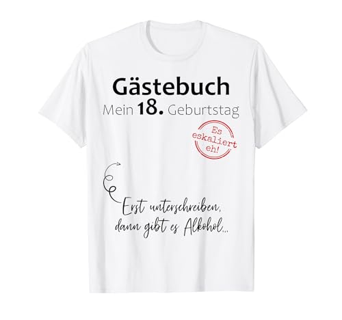 18. Geburtstag Junge Mädchen 18 Jahre 2006 Lustig Geschenk T-Shirt von Geburtstagsgeschenk Damen Herren 2006 Geschenkidee