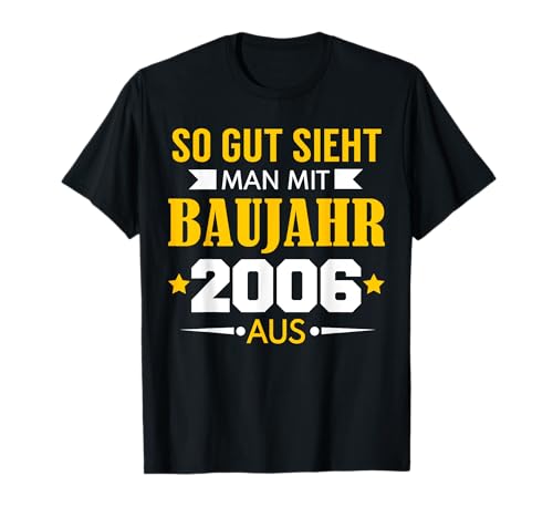 19. Geburtstag Junge Mädchen 19 Jahre 2006 Lustig Geschenk T-Shirt 19. Geburtstag Junge Mädchen 19 Jahre 2006 Lustig Geschenk T-Shirt von T-Shirt 19. Geburtstag Herren Damen 19 Jahre Deko
