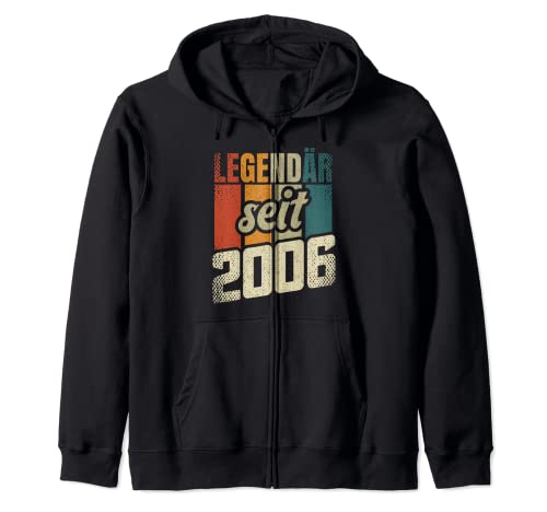 18. Geburtstag Junge Mädchen 18 Jahre 2006 Lustig Geschenk Kapuzenjacke von Geburtstagsgeschenk Damen Herren 2006 Geschenkidee