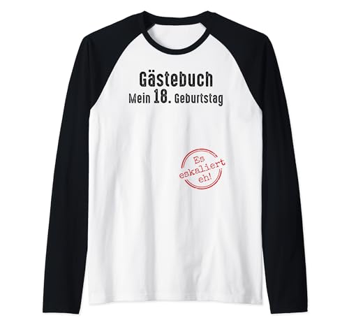 18. Geburtstag Junge Mädchen 18 Jahre 2006 Lustig Geschenk Raglan von Geburtstagsgeschenk Damen Herren 2006 Geschenkidee