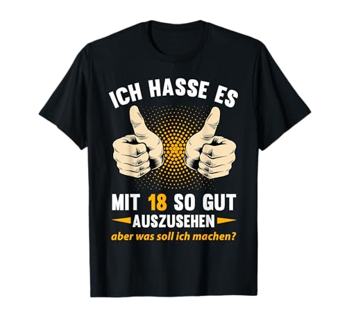 18. Geburtstag Junge Mädchen 18 Jahre 2007 Lustig Geschenk T-Shirt von T-Shirt 18. Geburtstag Junge Mädchen 18 Jahre Deko